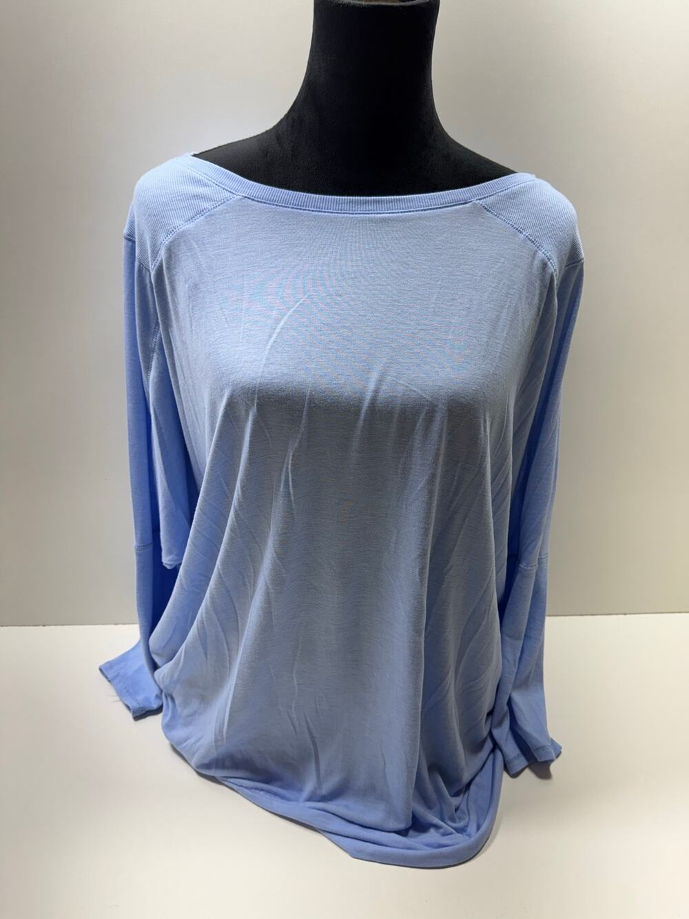 Champion Women’s Long Sleeve Dolman Sleeve Blouse Lavender Size XXL Athleisure